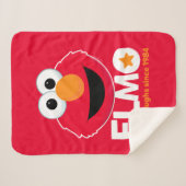 セサミストリート | Elmo 1984年から多くの笑い シェルパブランケット (正面(横))
