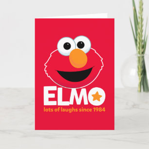 セサミストリート   Elmo 1984年から多くの笑い シーズンカード