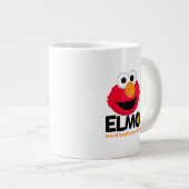 セサミストリート | Elmo 1984年から多くの笑い ジャンボコーヒーマグカップ (正面右)