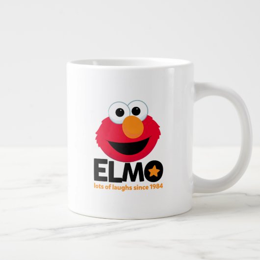 セサミストリート | Elmo 1984年から多くの笑い ジャンボコーヒーマグカップ (右)