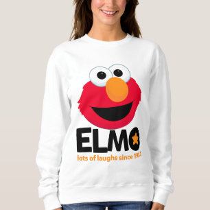 セサミストリート Elmo 1984年から多くの笑い スウェットシャツ