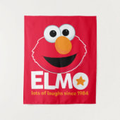 セサミストリート | Elmo 1984年から多くの笑い タペストリー (正面)