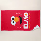 セサミストリート | Elmo 1984年から多くの笑い ビーチタオル (正面)