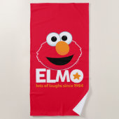 セサミストリート | Elmo 1984年から多くの笑い ビーチタオル (正面)
