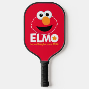 セサミストリート Elmo 1984年から多くの笑い ピックルボールラケット