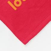 セサミストリート | Elmo 1984年から多くの笑い フリースブランケット (角)