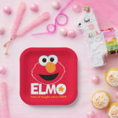 セサミストリート | Elmo 1984年から多くの笑い ペーパープレート (パーティー)