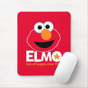 セサミストリート Elmo 1984年から多くの笑い マウスパッド