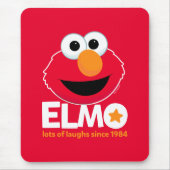 セサミストリート | Elmo 1984年から多くの笑い マウスパッド (正面)