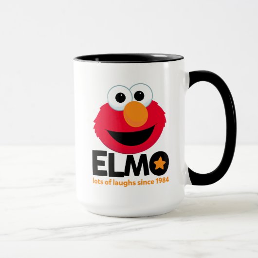 セサミストリート | Elmo 1984年から多くの笑い マグカップ (右)