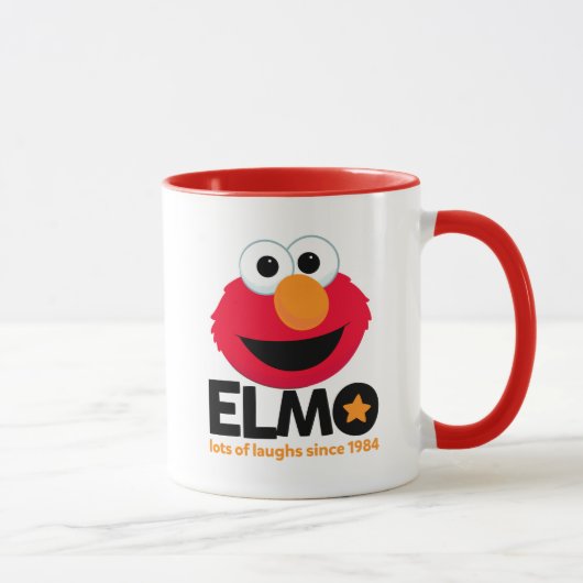 セサミストリート | Elmo 1984年から多くの笑い マグカップ (右)