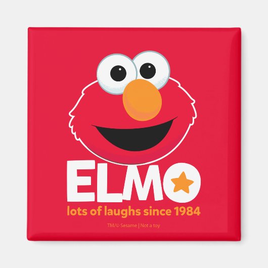 セサミストリート | Elmo 1984年から多くの笑い マグネット (正面)
