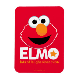 セサミストリート Elmo 1984年から多くの笑い マグネット