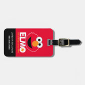 セサミストリート | Elmo 1984年から多くの笑い ラゲッジタグ (正面横)