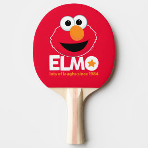 セサミストリート   Elmo 1984年から多くの笑い 卓球ラケット