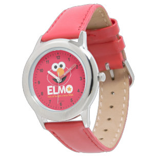 セサミストリート Elmo 1984年から多くの笑い 腕時計