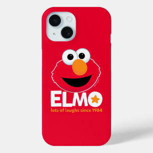 セサミストリート   Elmo 1984年から多くの笑い iPhone 15ケース