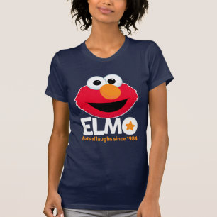 セサミストリート   Elmo 1984年から多くの笑い Tシャツ