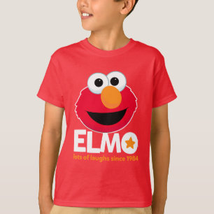 セサミストリート Elmo 1984年から多くの笑い Tシャツ
