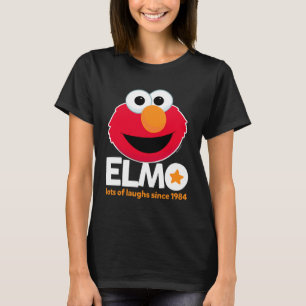 セサミストリート   Elmo 1984年から多くの笑い Tシャツ
