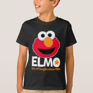 セサミストリート Elmo 1984年から多くの笑い Tシャツ