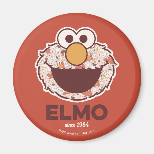 セサミストリート | Elmo 1984年から マグネット (正面)