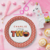 セサミストリート | Elmo - 2番目の誕生日 ペーパープレート (パーティー)