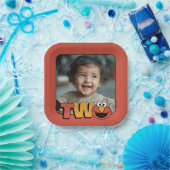 セサミストリート | Elmo - 2番目の誕生日 ペーパープレート (パーティー)