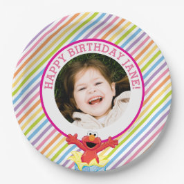 セサミストリート | Elmo Girl's誕生日 ペーパープレート