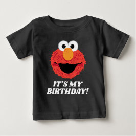セサミストリート | Elmo It's My誕生日ベビーTシャツ ベビーTシャツ