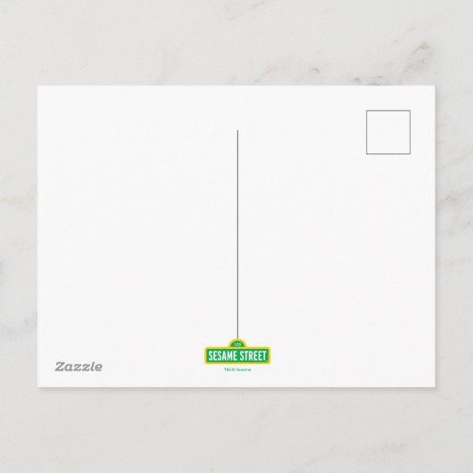 セサミストリート | Elmo Snowflake Familyの写真 シーズンポストカード (裏面)