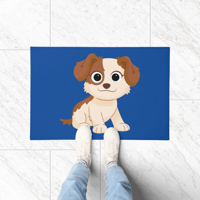 セサミストリート | Elmo's Puppy Tango ドアマット (室内)