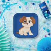 セサミストリート | Elmo's Puppy Tango ペーパープレート (パーティー)