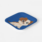 セサミストリート | Elmo's Puppy Tango ペーパープレート (傾斜あり)