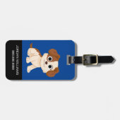 セサミストリート | Elmo's Puppy Tango ラゲッジタグ (正面横)