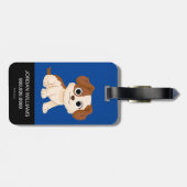 セサミストリート | Elmo's Puppy Tango ラゲッジタグ (裏面横)