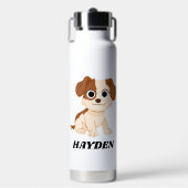 セサミストリート | Elmo's Puppy Tango |名前の追加 ウォーターボトル (正面)