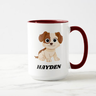 セサミストリート   Elmo's Puppy Tango  名前の追加 マグカップ