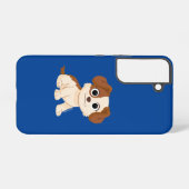 セサミストリート | Elmo's Puppy Tango Samsung Galaxyケース (裏面横)