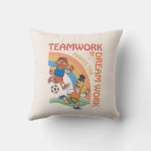 セサミストリート | Ernie & Bert Teamwork クッション (裏面)