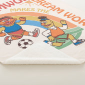 セサミストリート | Ernie & Bert Teamwork シェルパブランケット (3/4)