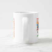 セサミストリート | Ernie & Bert Teamwork ジャンボコーヒーマグカップ (裏面)