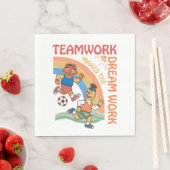 セサミストリート | Ernie & Bert Teamwork スタンダードランチョンナプキン (インサイチュ)