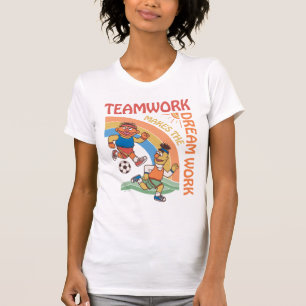セサミストリート Ernie & Bert Teamwork Tシャツ