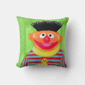 セサミストリート | Ernie with Rubber Duckie クッション (正面)