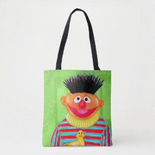 セサミストリート Ernie with Rubber Duckie トートバッグ