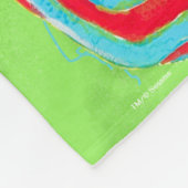 セサミストリート | Ernie with Rubber Duckie フリースブランケット (角)