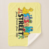 セサミストリート | Furry Friends 1969年以来 シェルパブランケット (正面)