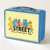 セサミストリート | Furry Friends 1969年以来 メタルランチボックス (正面)