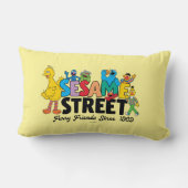 セサミストリート | Furry Friends 1969年以来 ランバークッション (裏面)